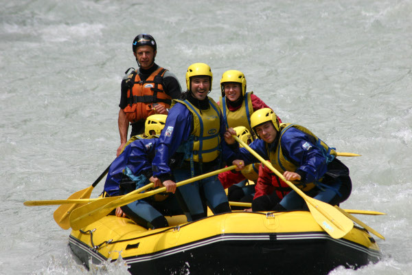 Il rafting sul Sesia